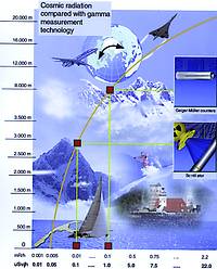 Figure 3. Natural radiation exposure